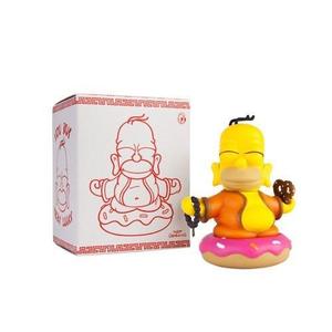 Kidrobot x Simpsons Homer Buddha (Color Version) 3" Figure - Fugitive Toys