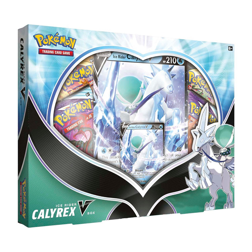Pokemon Trading Card Game Ice Rider Calyrex V Box Pokemon Trading Card Game Ice Rider Calyrex V Box