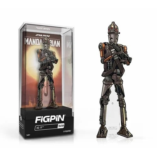 Star Wars The Mandalorian: FiGPiN Enamel Pin IG-11 [509] - Fugitive Toys