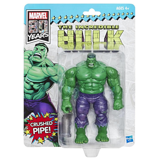 Hasbro Marvel Legends 80th Anniversary Retro Incredible Hulk [2019 SDCC] - Fugitive Toys