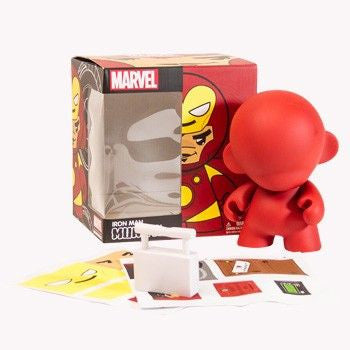Marvel x Kidrobot Munny 7-Inch: Iron Man - Fugitive Toys