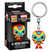 Marvel Lucha Libre Pocket Pop! Keychain El Heroe Invicto (Iron Man) - Fugitive Toys