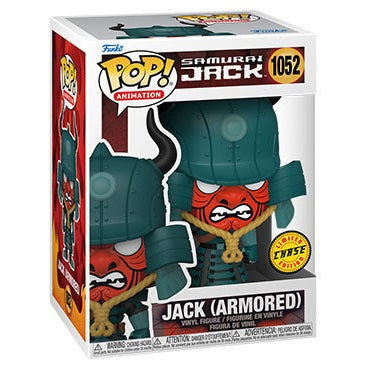 Samurai Jack Pop! Vinyl Figure Jack (Armored) Chase [1052] - Fugitive Toys