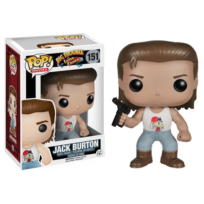 Funko POP Big Trouble in Little China 3体 Big Trouble in Little China Pop! Vinyl Figure Jack Burton [151]