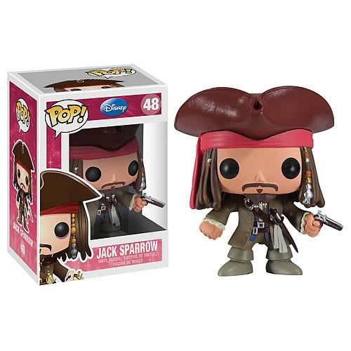 Disney Pop! Vinyl Figure Jack Sparrow [Pirates of the Caribbean] [48] - Fugitive Toys