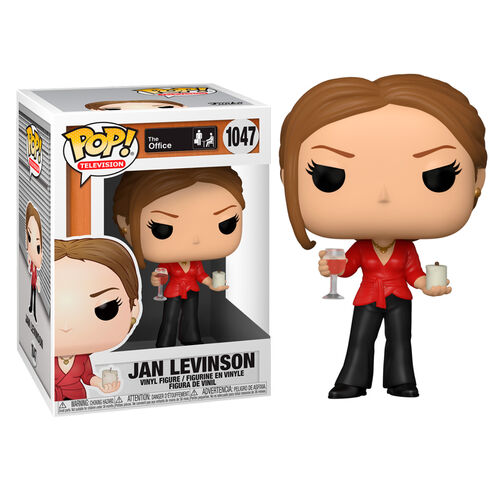 The Office Pop! Vinyl Figure Jan Levinson with Wine & Candle [1047] - Fugitive Toys