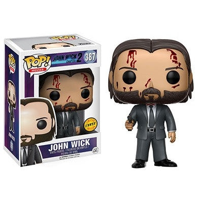 Movies Pop! Vinyl Figure John Wick [John Wick: Chapter 2] CHASE - Fugitive Toys