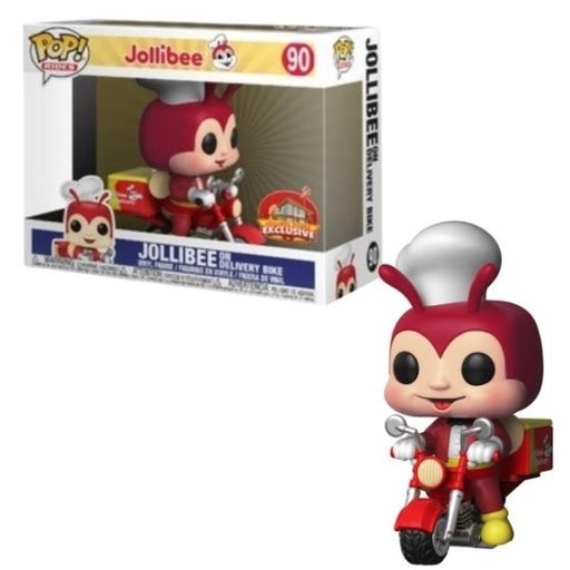 Ad Icons Pop! Rides Jollibee on Delivery Bike (Store Exclusive) [90] - Fugitive Toys