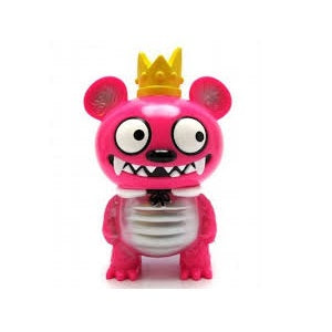 Bossy Bear Kaiju Pink (Looking Sideways) Strange Beast Collection - Fugitive Toys