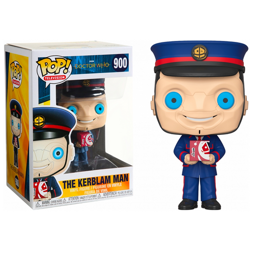 Funko Pop! Doctor Who - The Kerblam Man - Figura In Vinile Da Collezione, Altezza 10cm