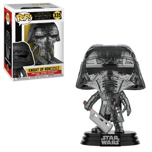 Star Wars Pop! Vinyl Figure Knight of Ren (Heavy Blade) (Hematite Chrome) [335] - Fugitive Toys