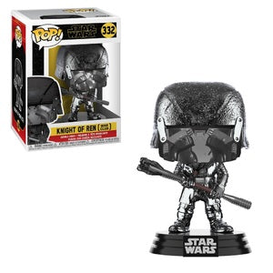 Star Wars Pop! Vinyl Figure Knight of Ren (War Club) (Hematite Chrome) [332] - Fugitive Toys