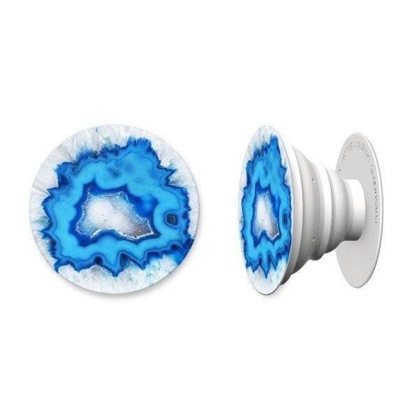 PopSockets Designs: Ice Blue Agate - Fugitive Toys