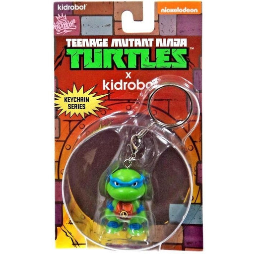 Kidrobot x Teenage Mutant Ninja Turtles Keychain Series - Leonardo - Fugitive Toys