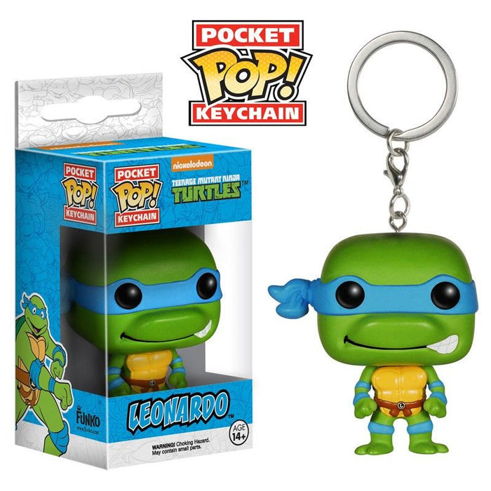 Teenage Mutant Ninja Turtles Pocket Pop! Keychain Leonardo - Fugitive Toys
