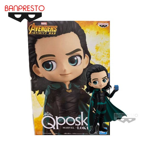 Marvel Avengers: Infinity War Q Posket Loki (with Tesseract) - Fugitive Toys