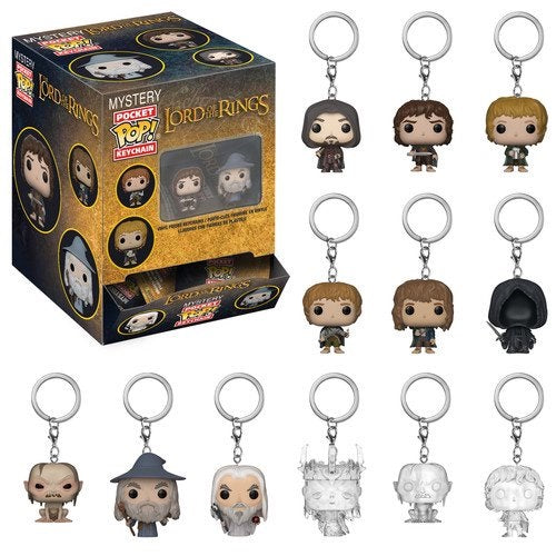 Mystery Pocket Pop! Keychain Lord of the Rings: (1 Blind Pack) - Fugitive Toys