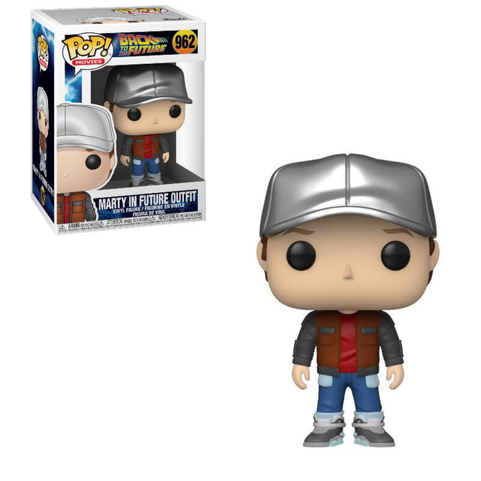 Back To The Future Pop! Vinyl Figure Marty in Future Outfit [962] - Fugitive Toys