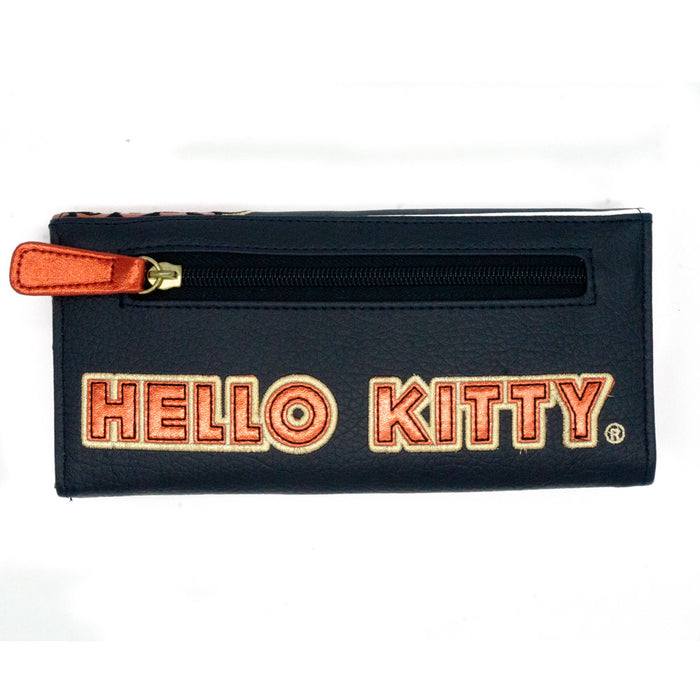 Loungefly x Hello Kitty Striped Metallic Tri-Fold Wallet - Fugitive Toys