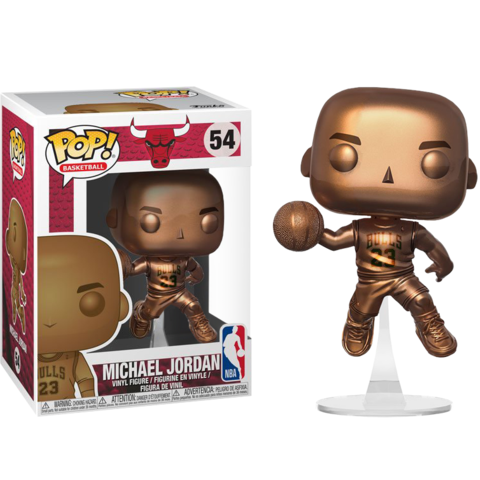 Sports Pop! Vinyl Figure Michael Jordan (Slam Dunk) (Bronze) [54] - Fugitive Toys