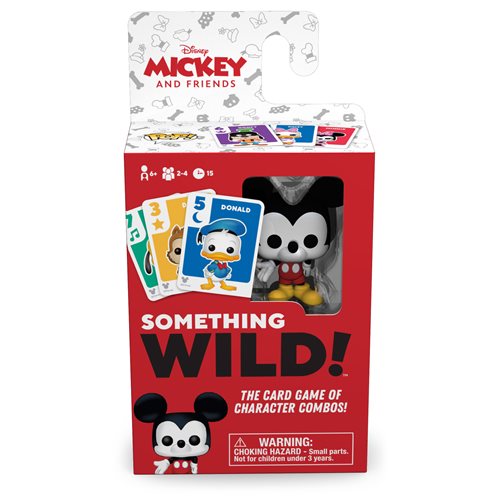 Disney Something Wild Pop! Card Game Mickey and Friends Mickey Mouse - Fugitive Toys