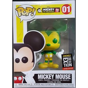 Disney Pop! Vinyl Figure Mickey Mouse (Green and Yellow) (NYC Exhibition) [01] - Fugitive Toys