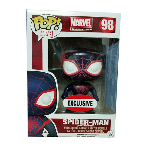Marvel Pop! Vinyl Bobblehead Ultimate Spider-man [Miles Morales] [98] - Fugitive Toys