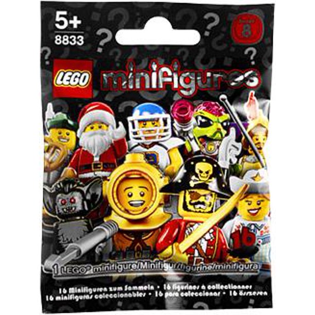LEGO Minifigures Series 8 (8833) (1 Blind Pack) - Fugitive Toys