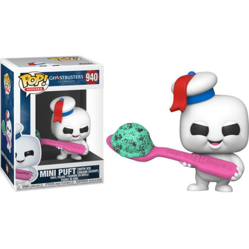 Ghostbusters Afterlife Pop! Vinyl Figure Mini Puft (With Ice Cream Scoop) [940] - Fugitive Toys