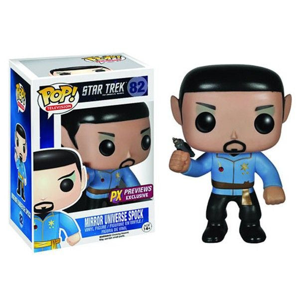 Star Trek Pop! Vinyl Figure Mirror Universe Spock [Previews Exclusive] - Fugitive Toys