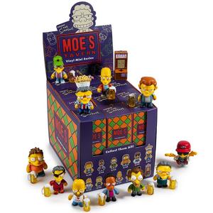 Kidrobot x The Simpsons Moe's Tavern Vinyl Mini Series: (1 Blind Box) - Fugitive Toys
