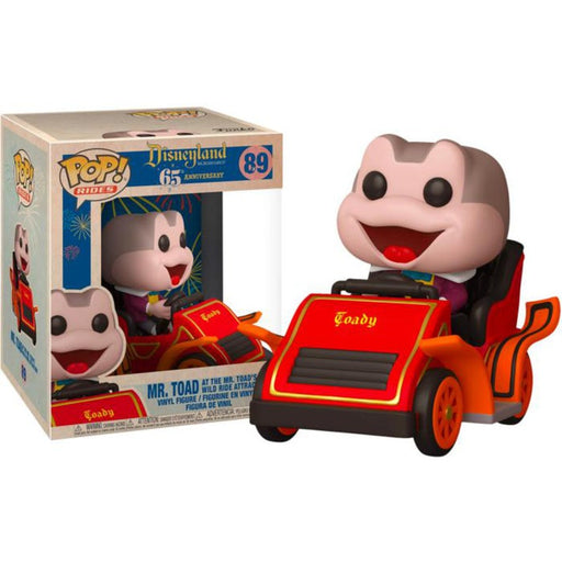 Disneyland 65th Anniversary Pop! Vinyl Rides Mr. Toad In Car [89] - Fugitive Toys