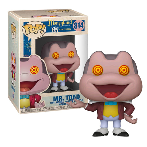 Disneyland 65th Anniversary Pop! Vinyl Figure Mr. Toad with Spinning Eyes [814] - Fugitive Toys
