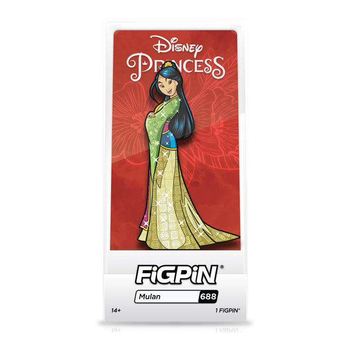 Disney Princess: FiGPiN Enamel Pin Mulan [688] - Fugitive Toys