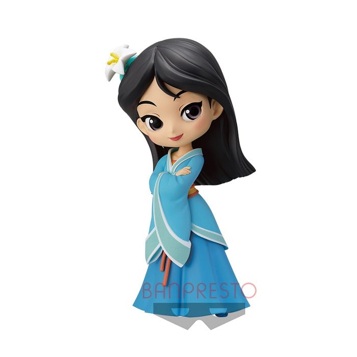 Disney Princess Q Posket Mulan Royal Style (Pastel) - Fugitive Toys