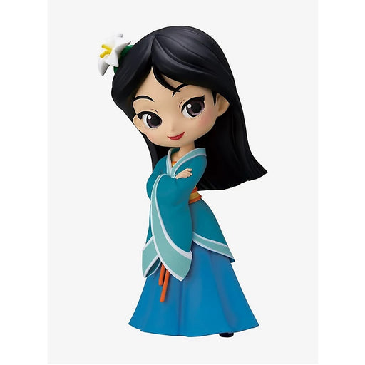 Disney Princess Q Posket Mulan Royal Style (Dark Blue) - Fugitive Toys