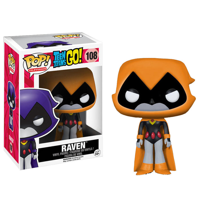 Teen Titans Go! Pop! Vinyl Figure Raven (Orange) - Fugitive Toys