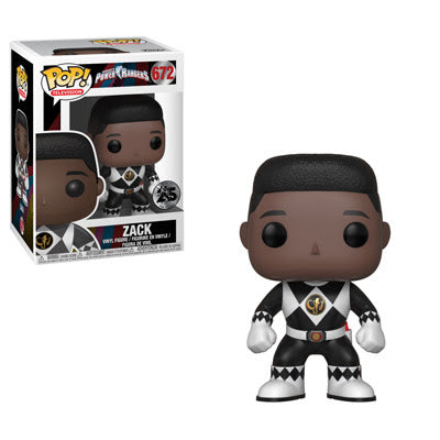 Power Rangers Pop! Vinyl Figure Black Ranger Zack [672] - Fugitive Toys