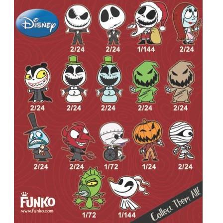 The Nightmare Before Christmas Mystery Minis: (1 Blind Box) - Fugitive Toys