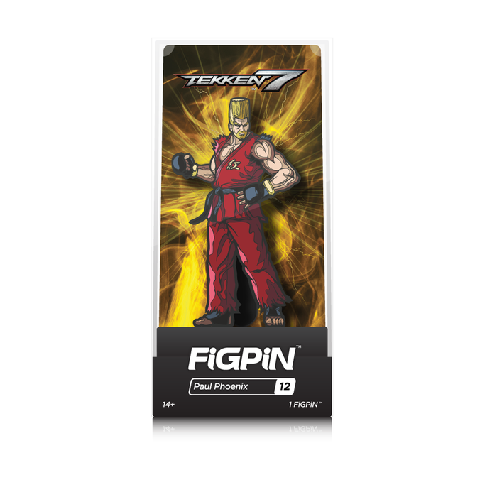 Tekken 7: FiGPiN Enamel Pin Paul Phoenix [12] - Fugitive Toys