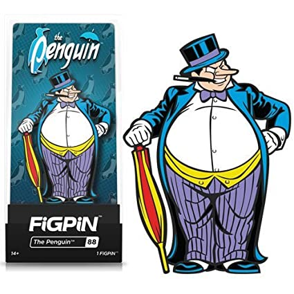 DC Comics: Batman Classic: FiGPiN Enamel Pin The Penguin [88] - Fugitive Toys
