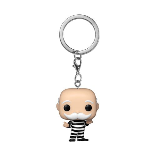Monopoly Pocket Pop! Keychain Uncle Pennybags in Jail - Fugitive Toys