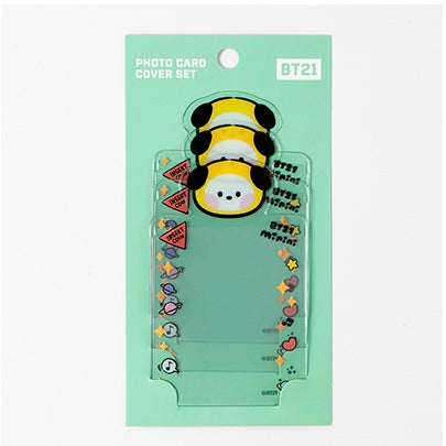 BT21 Photo Card Cover Set - Chimmy - Fugitive Toys
