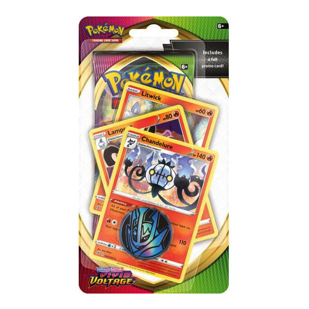 Pokemon Trading Card Game Sword & Shield Vivid Voltage Blister Pack - Fugitive Toys