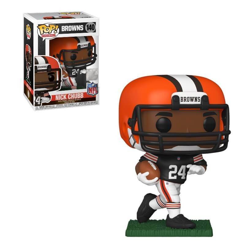NFL Pop! Vinyl Figure Nick Chubb (Browns) [140] - Fugitive Toys