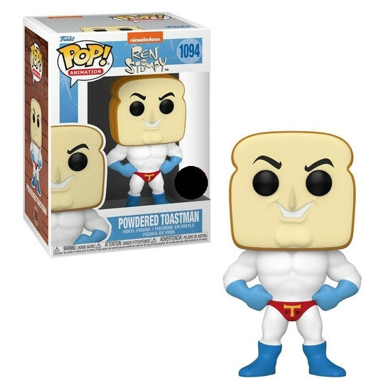 Ren & Stimpy Pop! Vinyl Figure Powdered Toast Man [1094] - Fugitive Toys