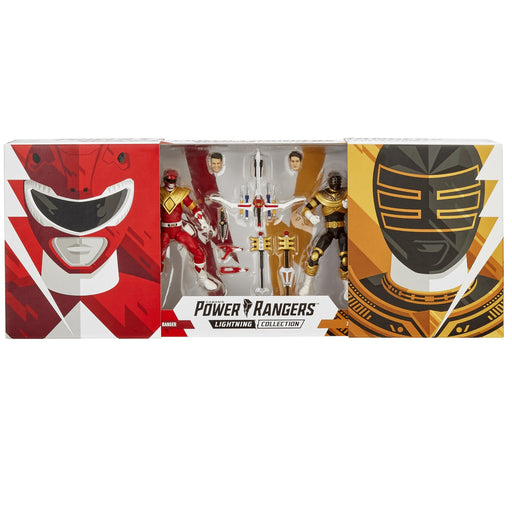 Hasbro Power Rangers Lightning Collection Red and Gold Zeo Rangers [2019 SDCC Exclusive] - Fugitive Toys