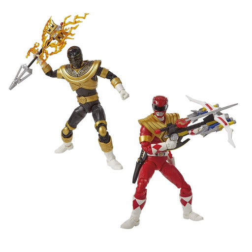 Hasbro Power Rangers Lightning Collection Red and Gold Zeo Rangers [2019 SDCC Exclusive] - Fugitive Toys