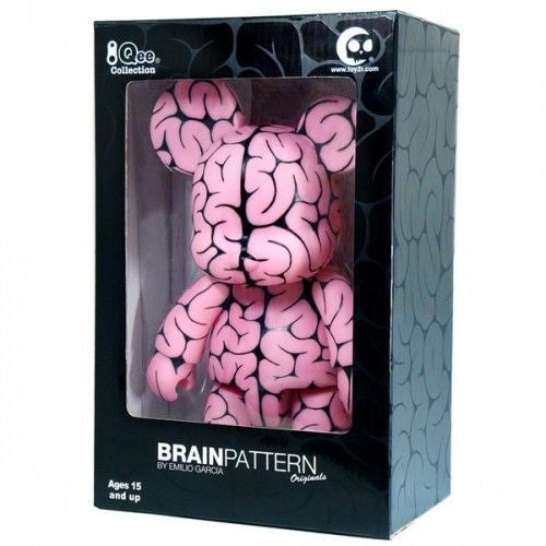 Qee Brain Pattern Bear by Emilio Garcia - Fugitive Toys