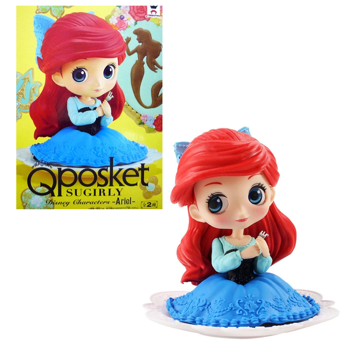 Disney Q Posket Sugirly Ariel (Blue Dress) - Fugitive Toys